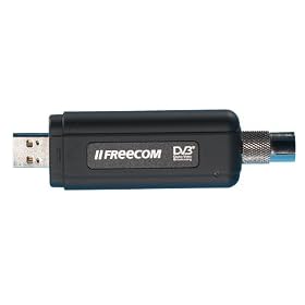 Freecom Digital TV DVB-T USB Stick Freeview receiver, black