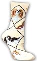 King Charles Cavalier Cotton Dog Puppy Breed Animal Socks 9-11 from Back To Nature Gifts