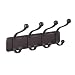 InterDesign York Lyra Wall mount Rack 4, Bronze