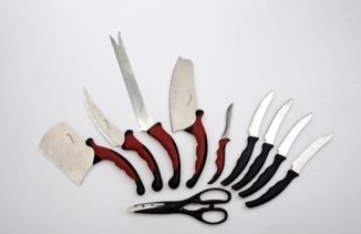 WS Invention Contour Pro Messer-Set 10-teilig / 4 Steakmesser