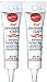 Red Frosting Cake Decorations (704-318) - Two (2) MESSAGE & DETAIL Decorating Gel - Red
