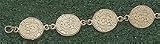 Texas Longhorns Oval Seal 7.5 Bracelet - 14KT Gold Jewelry