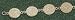 Texas Longhorns Oval Seal 7.5 Bracelet - 14KT Gold Jewelry