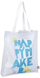 Produkt-Bild: Poodlebags, young Art - slogan- Shopping Bag Happy- 3YA0312SBHAPW, Unisex - Kinder Shopper 36 x 5 x 41 cm (B x H x T)