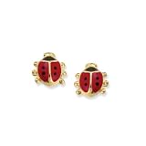 UnAmourdeBijoux - Boucles d'oreilles enfant - Plaque or