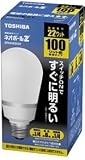 東芝 ネオボールZ 電球形蛍光ランプ 電球100ワットタイプ 昼光色 EFA25ED/22
