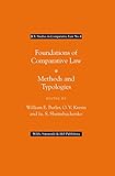 Foundations of comparative law : methods and typologies