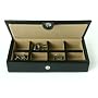 Unbranded Leatherette & Felt Cufflink Cuff Link Cufflinks Box