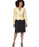ABS by Allen Schwartz - A.B.S. by Allen Schwartz Jacket and Embroidered Skirt Suit