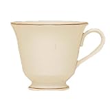 Lenox Hayworth Gold Banded Ivory China Cup