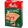 Melitta #4 Cone Filter Paper Natural Brown 100 Count - 624602