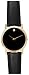 Movado Men's Museum Black Genuine Leather Strap Watch #0606086