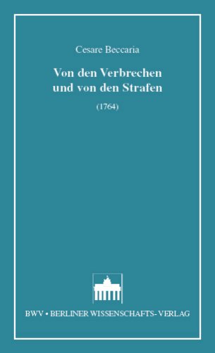 Von den Verbrechen und von den Strafen (1764)