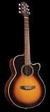  : Takamine EG260C-BSB FXC Cutaway Acoustic-Electric Guitar - Brown Sunburst