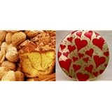 Original Cinnamon Walnut 10" Coffee Cake Cherished Gift Tin by Boba Tea Direct