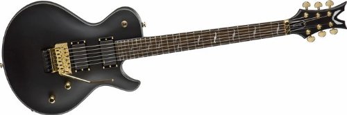 Dean Deceiver Floyd Electric Guitar Gold Black Satin