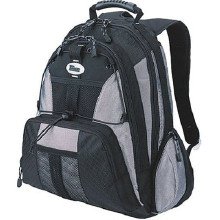 Targus Sport Standard Notebook Case - Backpack - Shoulder Strap - 1, 1, 1 Pocket - Nylon - Black, Silver