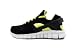 Nike Men's NIKE HUARACHE FREE 2012 RUNNING SHOES 10.5 (BLACK/BLACK/WHITE)