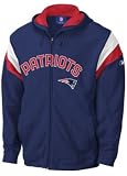 New England Patriots Strong Side Full Zip Hoodie Hooded Sweatshirt