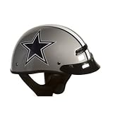 NFL Dallas Cowboys 1/2 Shell Motor Cycle Helmet