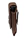 New Barsony Brown Leather Single Magazine Pouch for Small .380 and Ultra Compact 9mm 40 45