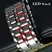 Cool Watches | Bracelet Watches | Japanese Watches - Iron Samurai - Japanese Inspired Red LED Watch