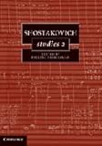 Shostakovich studies. 2