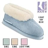 FootSmart Womens Classic Shearling Boot Slippers