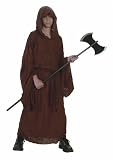 Child Medium 8-10 for 6-8 Yrs - Economy Goblin/Ghoul/Monk Costume (Axe not included)