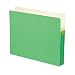 Smead Pocket, Letter, Straight, 1.25-Inch Expansion, Green, 25 per Box (73216)