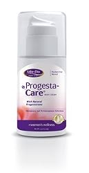 Life-Flo Progesta-Care with  Natural Progesterone Body Cream, Women's Wellness, 4-Ounce Bottle
