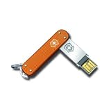 Swiss Army Victorinox Slim, 32GB, (swissflash) Alox orange