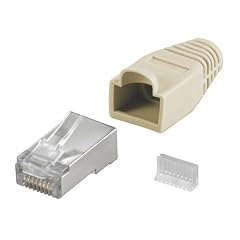 Cat. 5e RJ45 Crimpstecker komplett (beige)