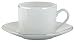 Royal Worcester Classic Platinum Teacup 9 ounce and Saucer 6- 1/2 inch