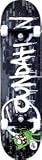 Foundation WTF Mark Black Complete Skateboard - 8 x 31.25
