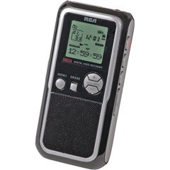 RCA RP5130 512MB USB 140 Hour MP3 Recording Digital Voice Recorder