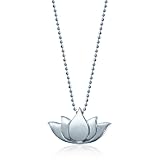 Alex Woo Little Faith Sterling Silver Lotus Bl