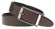 Geoffrey Beene Men's 1?" Leather Feather Edge Reversible Belt