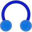 Bioplast Blue Glow In The Dark Circular Horse Shoe