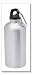 Maxam Aluminum Sports .5 Liter Water Bottle with clip