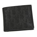 DIOR（ディオール） 二つ折り財布（小銭入れ付） DIOR HOMME 2DLBC019 900 ブラック ディオール 小銭入れ