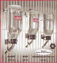 Lixit Glass Bird Water Bottle 16 oz 5/8 in Tube GB16L