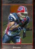 Lee Evans, Buffalo Bills, 2007 Bowman Chrome Autographed Card