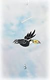Bird Brain Glass Flapper Toucan