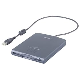 Sony 1.44 MB 3.5 Inch USB Floppy Drive by Sony