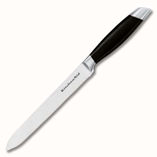 KitchenAid 5.5-Inch Dupont Delrin Handle Utility Knife, Black