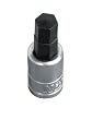 3/8 Driver x 3/8 Hex Bit Socket, CRV