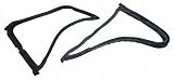 80-86 FORD F-SERIES PICKUP f150 f250 f350 f450 f550 FRONT DOOR WEATHERSTRIP SET TRUCK, Vent Seal Kit - ( 2 Complete seals) Do-it- yourself kit, Fits Rear (1980 80 1981 81 1982 82 1983 83 1984 84 1985