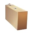 Moeller Marine Below Deck Permanent Fuel Tank (50-Gallon, 45" x 12.5" x 22")