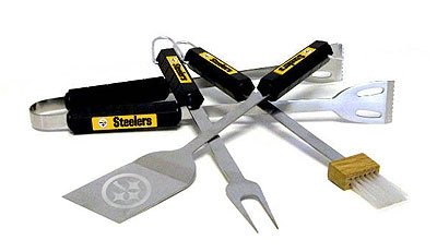 Pittsburgh Steelers 4 Piece BBQ Set